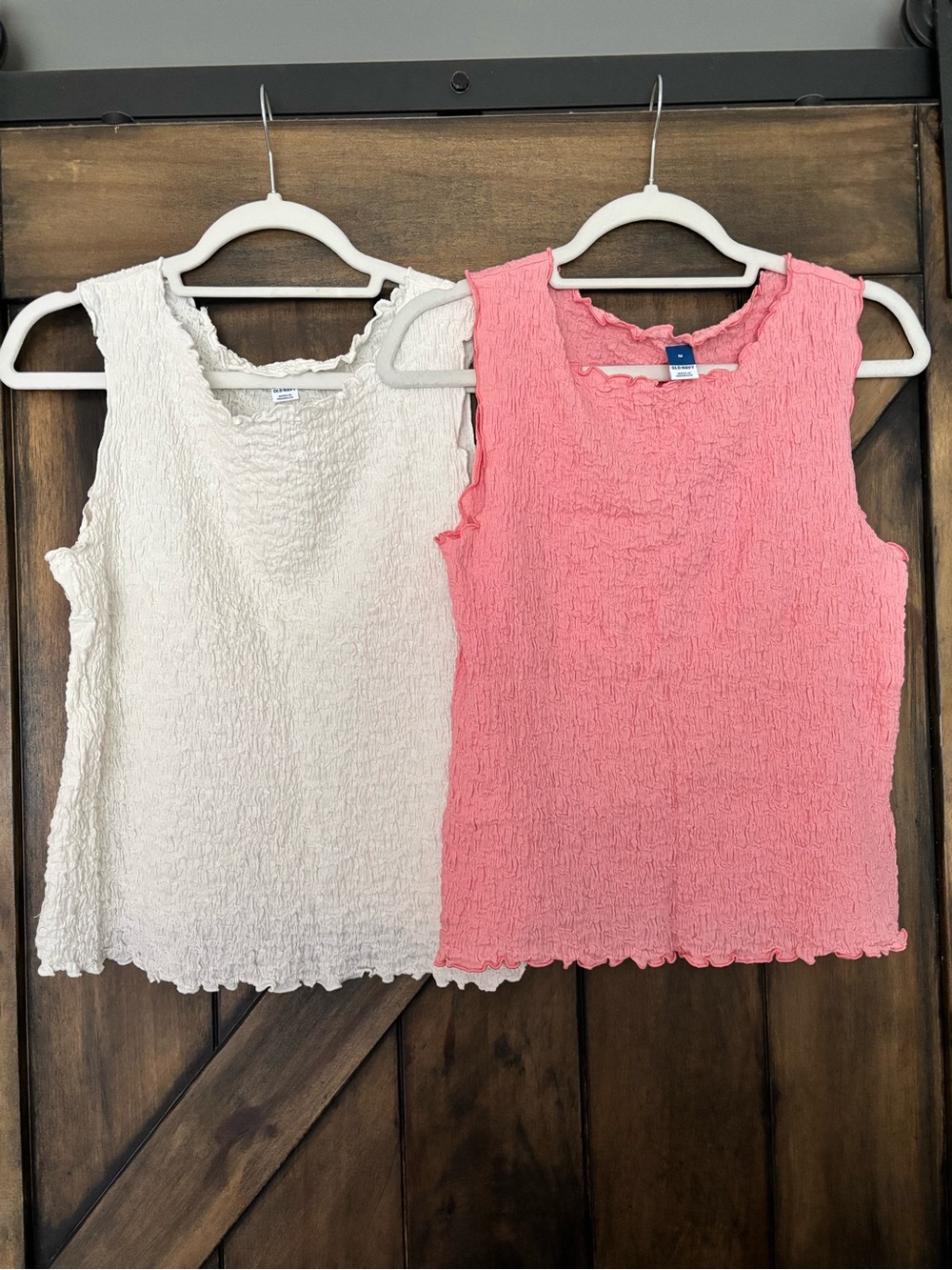 Old Navy Smocked Tanks